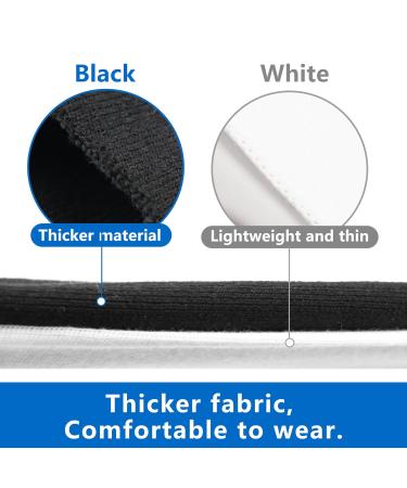 Velpeau Hand Socks for Splint - 100% Cotton Stockinette Pack of 10 Arm Sock & Wrist Brace Liner with Thumb Compression Sleeve Medium Black Cast Cover - Buy Online on GoSupps.com