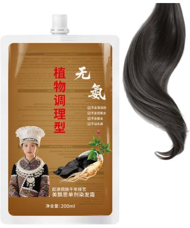  YNPQTDS Color Shampoo for Hair Dye | Natural and Gentle Hair Color in Shampoo Form | Long-Lasting Cream Gentle Formula for Families Women Men Adults and Beginners - Buy Online on GoSupps.com