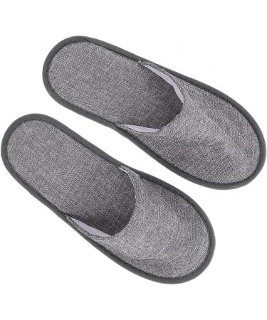 Comfy Women's Canvas Slippers - Portable Hotel Guest Shoes for Winter Travel - Buy Online on GoSupps.com