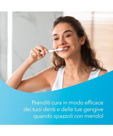 Meridol Full Sensitive Protection Toothbrush - Red - 1 Piece | Best for Sensitive Teeth | International Shipping Available - Buy Online on GoSupps.com