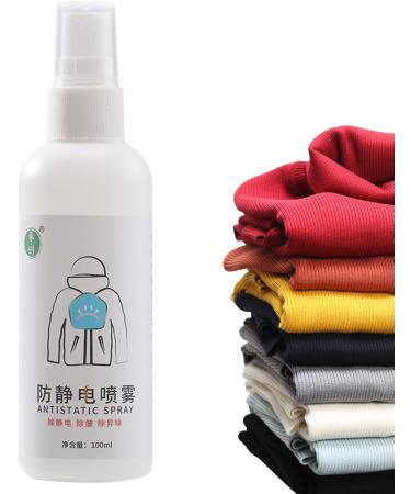 Static Eliminator Spray 100ml Natural Static Cling Remover | Travel Size Odor Eliminator Fabric Refresher Spray For Clothes Furniture & Car - Eliminate Static Shock Reduce Static Cling Hixip - Buy Online on GoSupps.com