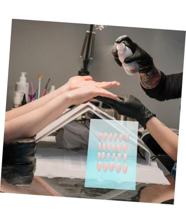 TOPPERFUN Sheet acrylic board nail photography props manicure charm nail photography accessories nail polish nail Nail ripple tool patch colorful nail photography - Buy Online on GoSupps.com