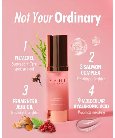 KAHI Wrinkle Bounce Skin Fit Blending Essence | Hydrating Daily Face Moisturizer for Dry & Combination Skin | Korean Skincare for Men & Women 1.01 fl oz - Buy Online on GoSupps.com