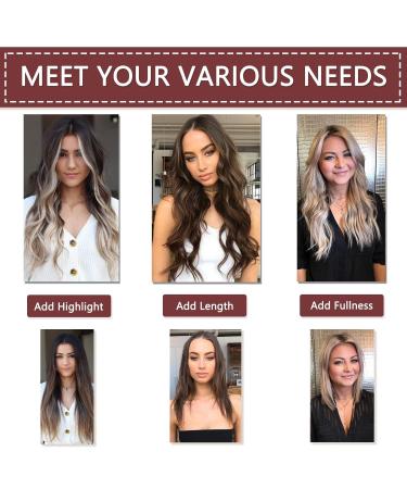 Buy BARSDAR 14 Wavy Secret Hair Extensions - Invisible Headband Synthetic Curly Hair for Women | Natural Black 1B# - Buy Online on GoSupps.com