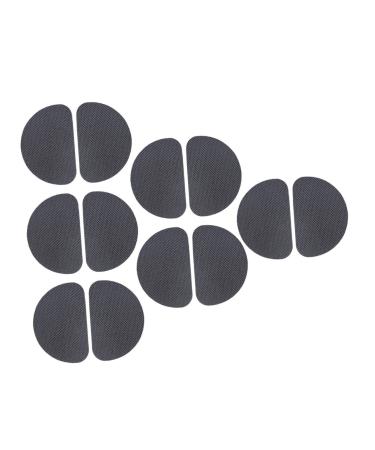 Didiseaon 6 Pairs Non-Slip Stickers Protective Sole Sticker Pad Rubber Shoe Sticker Anti Shoe Grips Mute Sole Pads Non- Skid Shoe Pads Shoe Inserts Rubber Shoe Pads Mute Stickers High Heel