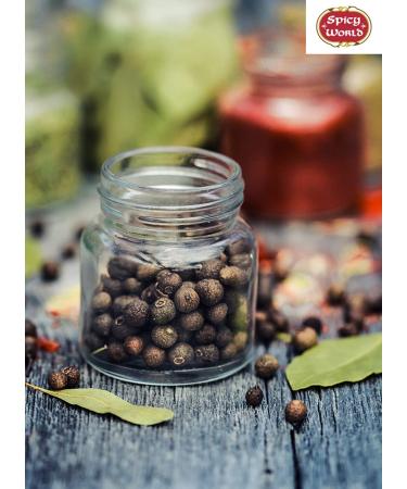 Spicy World Whole Allspice Berries 3.5 oz Bag - Premium Quality All Spice - Pack of 1 - Buy Online on GoSupps.com