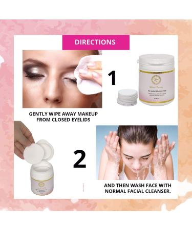 30 Count Eye Makeup Remover Pads for Waterproof Mascara & Eyeliner - Gentle Makeup Cleaner - Buy Online on GoSupps.com