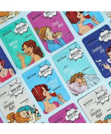 Sheet Mask Nourishing Moisturising Hyaluronic Acid Mask Skincare Korea Cosmetics Mask Ingredients For all skin types (Bamboo charcoal) - Buy Online on GoSupps.com