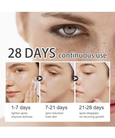 KOAHDE Fade Pigment Facial Serum Whitening Freckle Serum Remove Dark Spot Facial Serum Fade Melanin Facial Serum Melanin Correcting Skin Care Serum Brighten Facial Serum Pigment Care Serums 30ML - Buy Online on GoSupps.com