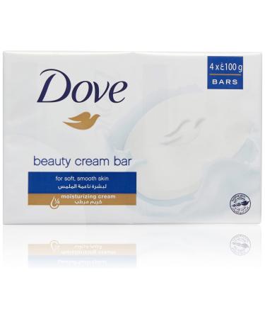 Dove Beauty Cream Bar  Unisex Soap  Multi  4 Count 4 Count (Pack of 1)