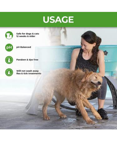 Veterinary Formula Hypoallergenic Shampoo for Dogs & Cats - 16 Oz | Gentle Pet Shampoo for Allergies & Sensitive Skin, Promotes Healthy Coat - Buy Online on GoSupps.com