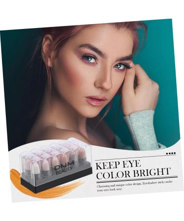 PLAFOPE 1box 12 Shadow Box Makeup Beauty Tools + Accessories Plastic - Buy Online on GoSupps.com