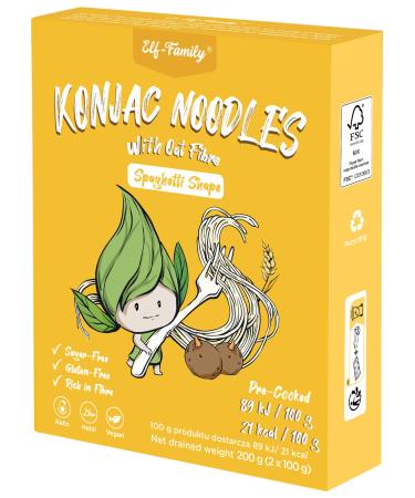 Elf Family Low Carb Food Konjak noodles from Thai vegan gluten-free Shirataki pasta instant pasta pasta classic/keto diet food (240g x30 box (60 pack)))
