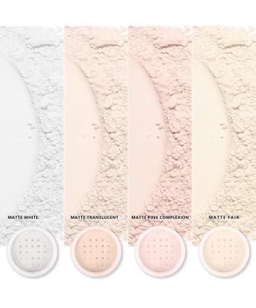 Buy Sunscreen Setting Powder SPF 35 | Mineral Brush Powder for Oil Control & Natural Matte Finish - #01 Translucent 1oz - Buy Online on GoSupps.com