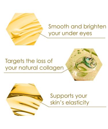 Buy Skin Chemists Collagen Eye Serum | Anti-Aging Formula for Delicate Eye Area | Boost Elasticity & Skin Structure | 15ml - Shop Internationally - Buy Online on GoSupps.com