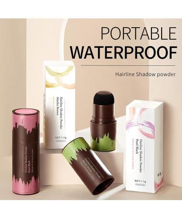 Root Touch Up Hair Powder Stick - Waterproof Longlasting for Thicker Fuller Look - Cover Grey Hair - BLACK - Buy Online on GoSupps.com