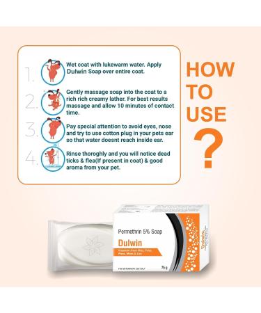 HB Dulwin Scented Soap Bar 75 Grams Anti Scabies Soap bath soap Unisex Fragrance Set of 1 - Buy Online on GoSupps.com