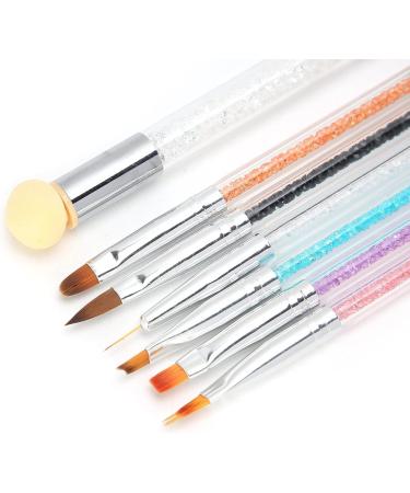 Nail Art Tools Ergonomic Nail Art Pen Acrylic Delicate Deformable for Nail Salon for Woman - Buy Online on GoSupps.com