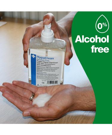 HypaClean Alcohol-Free Foam Hand Sanitiser - 500ml (Pack of 1) | Safety First Aid Group - Buy Online on GoSupps.com