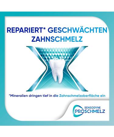 Buy Sensodyne Proschmelz Repair Whitening Toothpaste (75ml) - 4 Pack | Strengthen Enamel Remove Discoloration Fluoride Formula - Buy Online on GoSupps.com