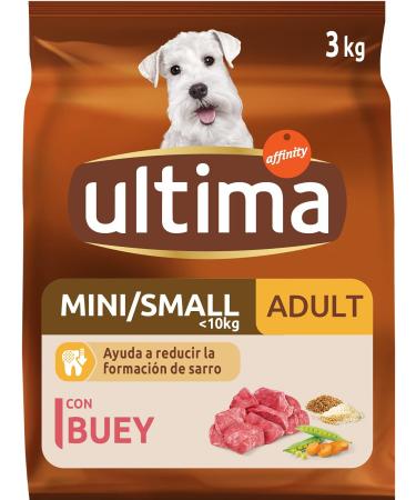 Ultima Petit Adult with Beef Dry Food for Dogs 3 kg - Buy Online on GoSupps.com