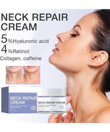 Firming & Lifting Neck and D collet Cream - Anti-Aging Moisturizer with Hyaluronic Acid and Vitamin E - Wrinkle Reduction in 4 Weeks - Anti-Wrinkle Cream for Women Instant Anti-Wrinkle (1) - Buy Online on GoSupps.com