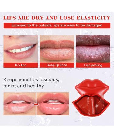 Shop Charm Kiss 20Pcs Moisturizing Lip Mask | Red Lip Care for Plump Nourished Lips - Buy Online on GoSupps.com