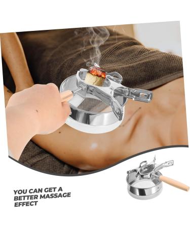 Clispeed Portable Moxibustion Set - Moxa Stick Container & Acupuncture Pad Tool for Effective Pain Relief - Buy Online on GoSupps.com