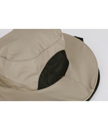 Beekeeping Folding Hat with Mesh Net | Anti-Mosquito Fishing & Camping Hat | Insect Fly Mask Cap - Light Coffee - Buy Online on GoSupps.com