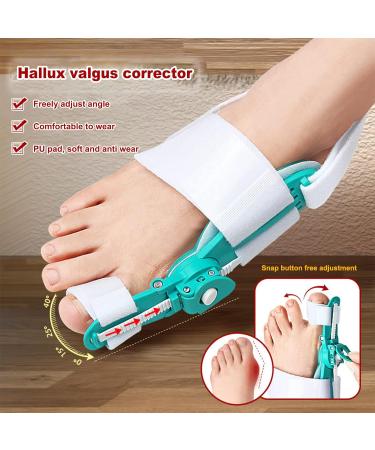 Bunion Corrector with Adjustable Side Pad - Toe Straightener and Arch Support for Foot Pain Relief - Buy Online on GoSupps.com