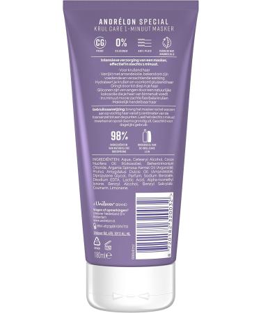 Unilever Benelux Andr lon Special Coconut Boost 1 minute WOW Mask 6 x 180ml - Buy Online on GoSupps.com