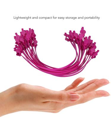 Buy Plastic Dental Napkin Clip - Safe & Flexible Bib Holder for Adults Children & Babies (Purple) | Best Price & Fast International Shipping - Buy Online on GoSupps.com