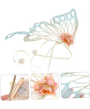 FRCOLOR Birthday Wedding Photoshoot Bow Hair Accessories Large Wing Hair Clip Fairy Hair Clip Butterflies Hair Barrette Cute Styling Kid Hair Clip Catwalk Baby Girl Fabric Crocodile Skin - Buy Online on GoSupps.com