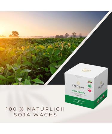 Original Vegan Soy Wax 1kg - Natural Candle Wax Massage Wax & Waxing Flakes - Eco-Friendly Shipping Worldwide - Buy Online on GoSupps.com