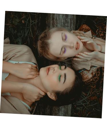 FOMIYES 10 Pairs Fake Eyelashes Purple Suits Lashes Green Suits Eyelashes with Color Long Wispy Lashes False Eyelash Reusable Party Eyelashes Beauty Eyelash Women False Eyelashes Miss - Buy Online on GoSupps.com