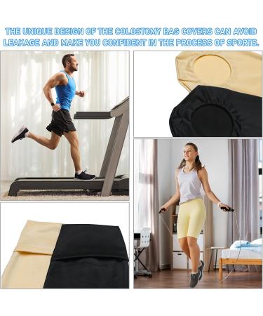 Stylish Sherr Ostomy Bag Covers - Odor Control Washable & Lightweight Pouch Liners for Men & Women (4 Colors 4 Pieces - Buy Online on GoSupps.com