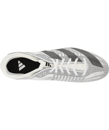 adidas Sprintstar Men's Track and Field Shoe 9.5 - White/Night Metallic/Black - Buy Online on GoSupps.com