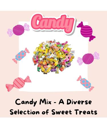 Candy Mix Box - A Diverse Selection of Hard and Chewy Candies - Assorted Sweet Treats - Bulk Candy by Lecsa Specialty Snacks (3lb) - Buy Online on GoSupps.com