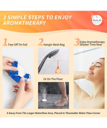 21-Pack Organic Shower Steamers with Essential Oils for Aromatherapy - Perfect Gift for Mom - Eucalyptus, Lavender, Rose, Mint, Chamomile, and Watermelon Scents - Birthday Gifts for Women and Men - Buy Online on GoSupps.com