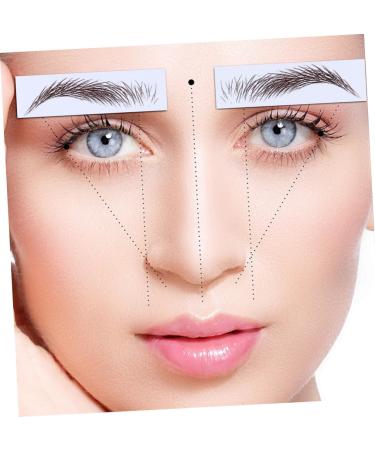 FOMIYES 8 Pcs Eyebrow Stickers Waterproof Makeup Brown Eyebrows Artificial Eyebrow 4d Hair Applique - Buy Online on GoSupps.com