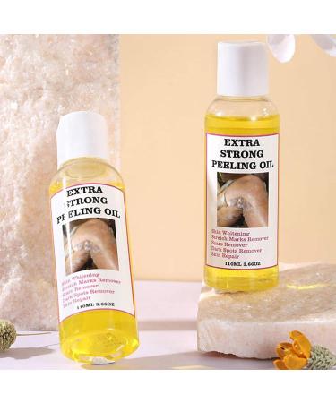 Peeling Oil for Dark Skin skin whitening skin peel for face 110ml Moisturizing Body Exfoliator Peeling Oil Multi-use Black Spot Correcting Oil Skin-friendly Black Spot Remover Brightening Oil - Buy Online on GoSupps.com