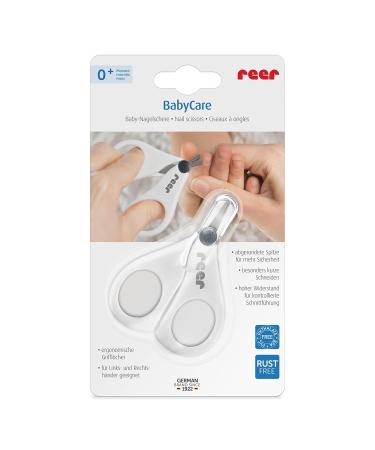 Reer 81060 BabyCare Baby Nail Scissors - Safe & Precise Nail Trimming for Infants - International Shipping Available - Buy Online on GoSupps.com