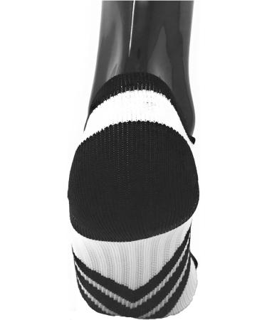 CSX Ankle Socks with Arch Support Compression for Men & Women - Low Cut Fit Black on White Small Size - Buy Online on GoSupps.com