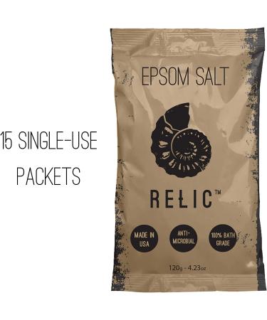Chameleon Colors Relic Epsom Bath Salts 120g Packets - Pack of 15 - Buy Online on GoSupps.com