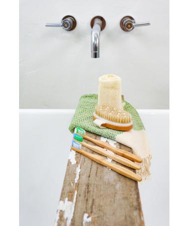 Buy Woobamboo Bamboo Toothbrush - Eco-Friendly Biodegradable Vegan BPA Free - Medium Bristle for Adults - International Shipping Available - Buy Online on GoSupps.com
