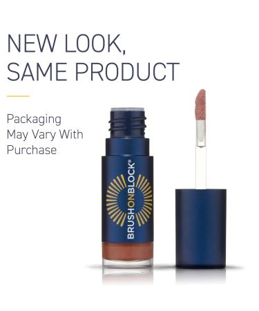 Brush On Block Lip Oil SPF 30 - Hydrating Mineral Protection from UVA/UVB & Blue Light | Cruelty-Free Vegan & Gluten-Free - Buy Online on GoSupps.com