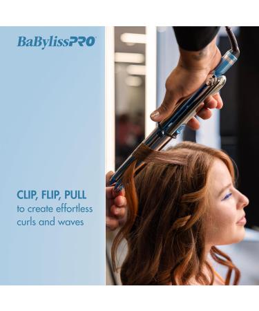 BaBylissPRO Nano Titanium Stainless Steel OPTIMA Flat Iron 1-1/2" Wide Blue - Buy Online on GoSupps.com