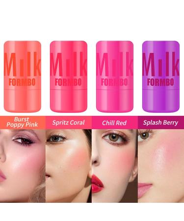 Beneath Lipstick SPRITZ CORAL - Cooling Water Jelly Lip & Cheek Stain | International Shipping Available - Buy Online on GoSupps.com
