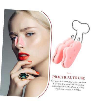 Housoutil Nose Clip - Nose Shaping Tool & Bridge Corrector | Pink 6X2CM for Perfect Nose Shape - Buy Online on GoSupps.com