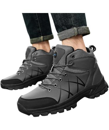 Rytejfes Men's White Sneakers - Sporty Waterproof Gym & Running Shoes | Comfortable Slip-Resistant Walking Sneakers for Women - Gray 45 EU - Buy Online on GoSupps.com